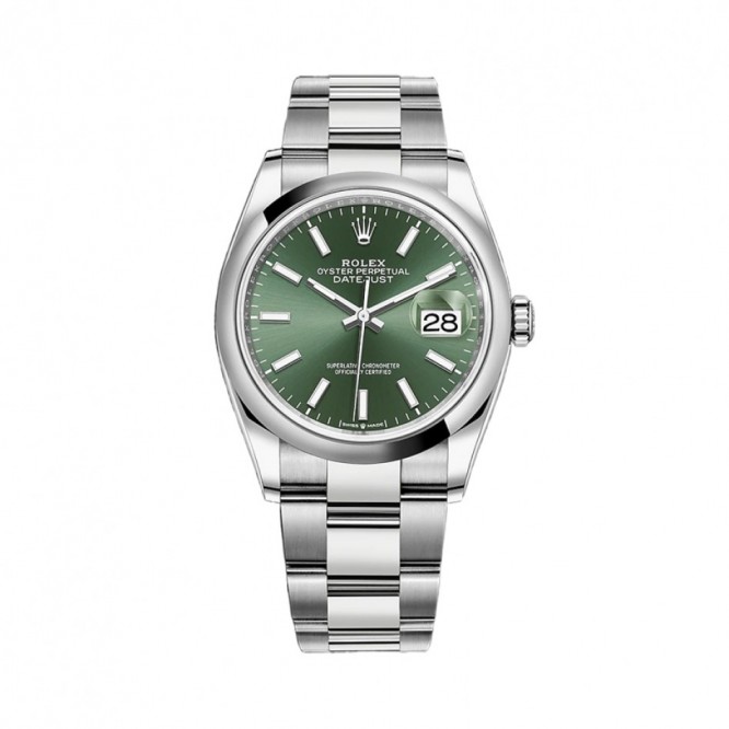モデル オイスター、36 mm、オイスタースチール126200
